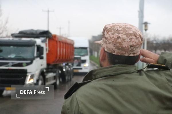 بیعت کامیونداران خراسانی با رهبر معظم انقلاب اسلامی+ تصاویر