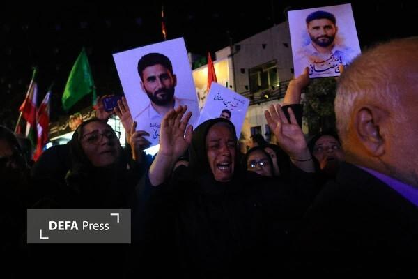 وداع مردم ساری با پیکر مطهر شهید «رضایی»