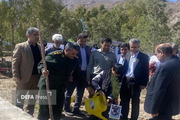 برگزاری پویش سرو ایران در باغ شهرتاریخی مهریز+ تصاویر