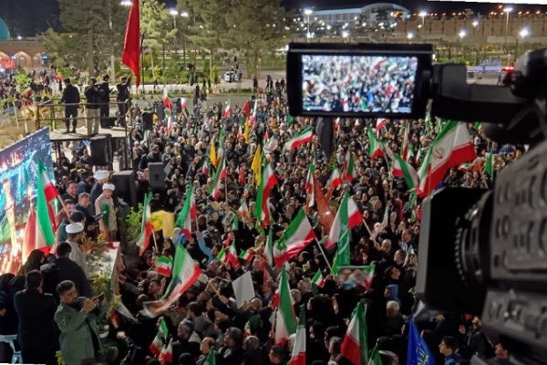 تصاویر/ وداع حماسی بیرجند با شهید «رضا اورادی»