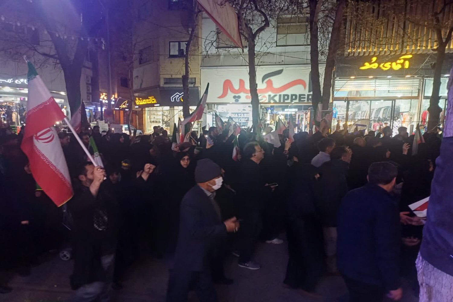 فیلم/ راهپیمایی باشکوه مردم خراسان شمالی در سی و سومین شب از بیعت با رهبر امت