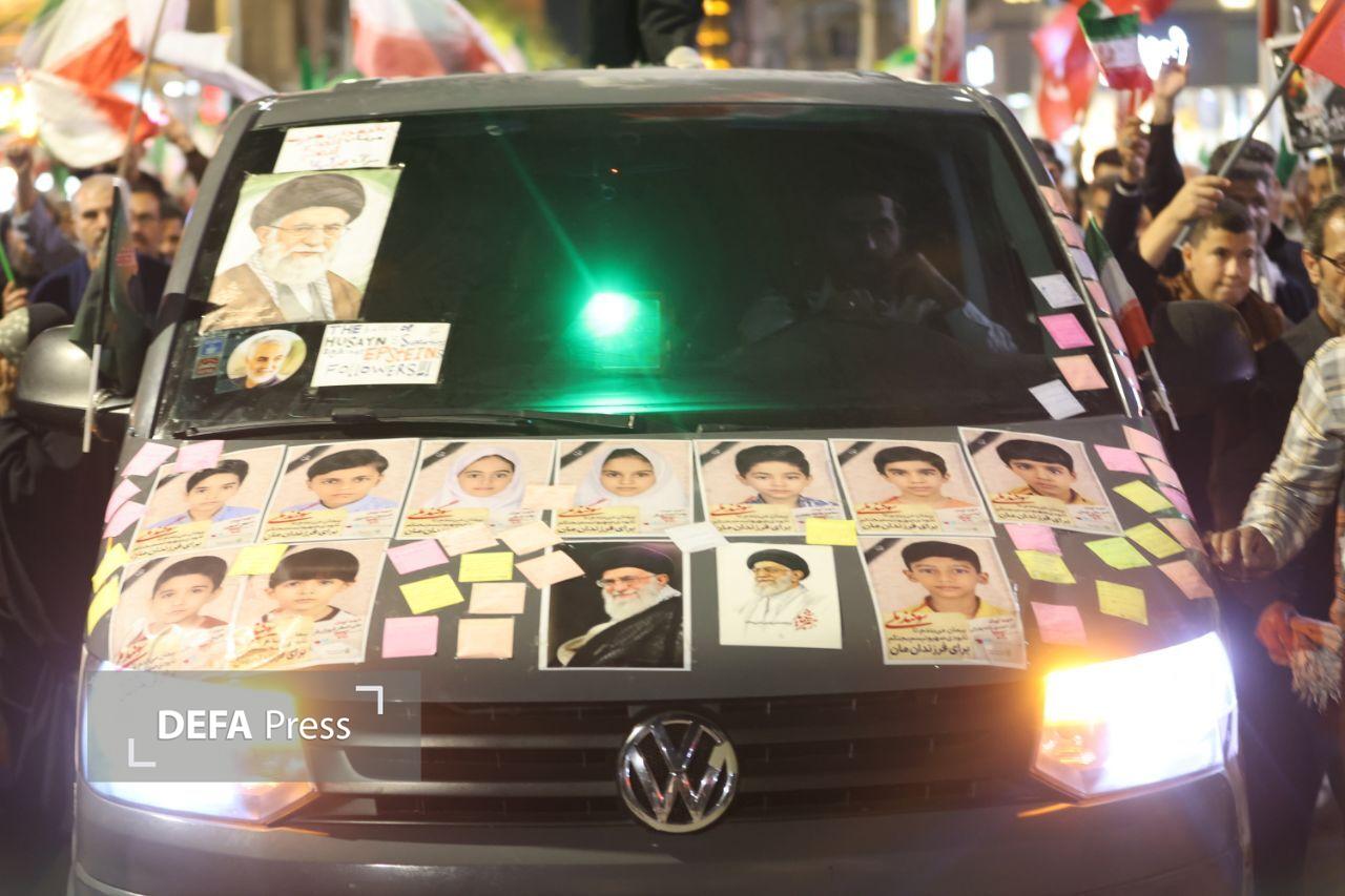 فرمانده موج ها در شهر حماسه ها آرام گرفت + تصاویر