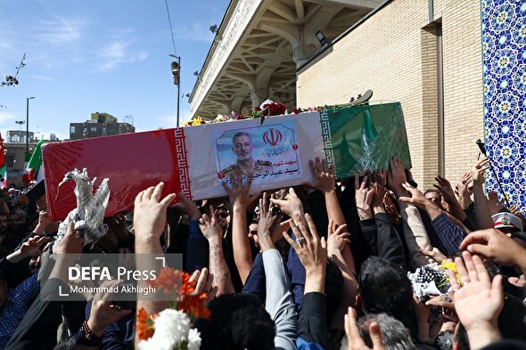 تشییع پیکر سپهبد شهید سید عبدالرحیم موسوی در قم