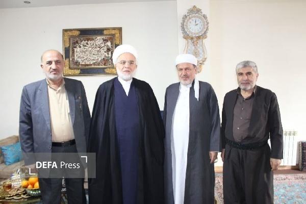 نماینده ولی‌فقیه کردستان در دیدار‌هایی صمیمانه از روحانیون سنندج تقدیر کرد