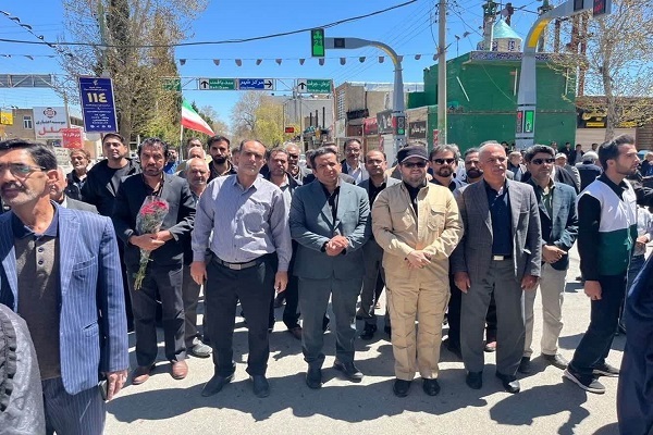 تشییع پیکر مطهر شهید «ماهان خوارزمی» در کرمان