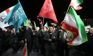 تصاویر / سی و چهارمین شب حضور مردم انقلابی اصفهان در خیابان‌ها و میدان‌های شهر