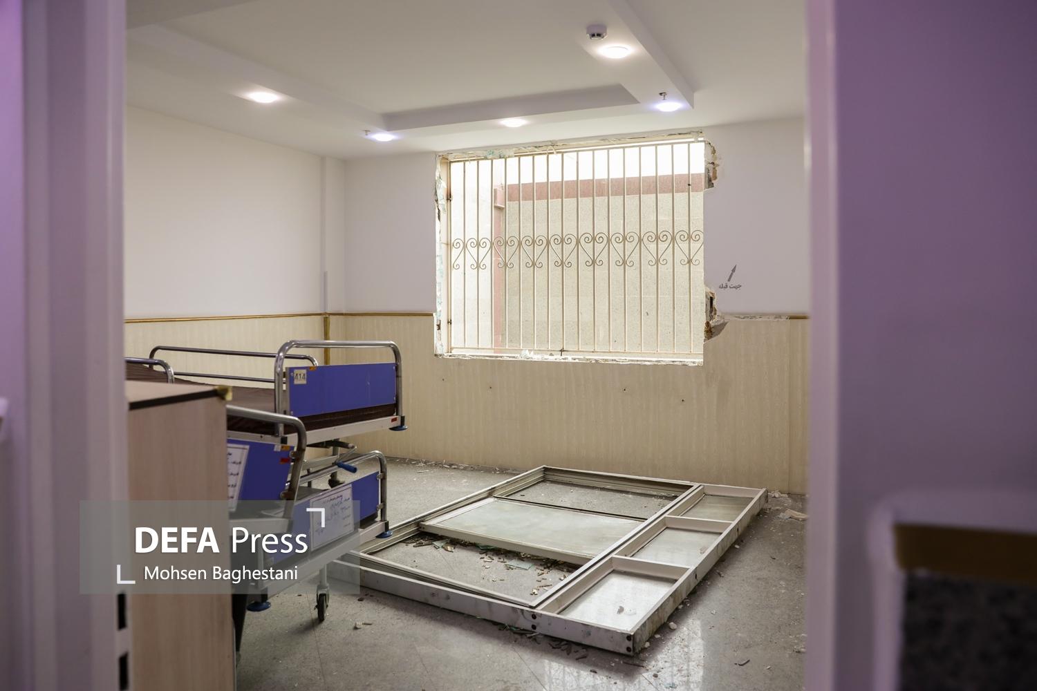 حمله دشمنان آمریکایی-صهیونیستی به بیمارستان روانپزشکی دل آرام سینا؛ نقض حقوق بشر و قوانین بین‌الملل