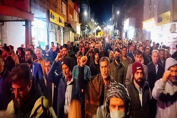 فیلم/ سی وپنجمین شب خروش مردم آبدانان