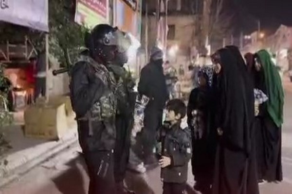 فیلم / تقدیر وتشکر از نیروی انتظامی وپلیس در بندرگز