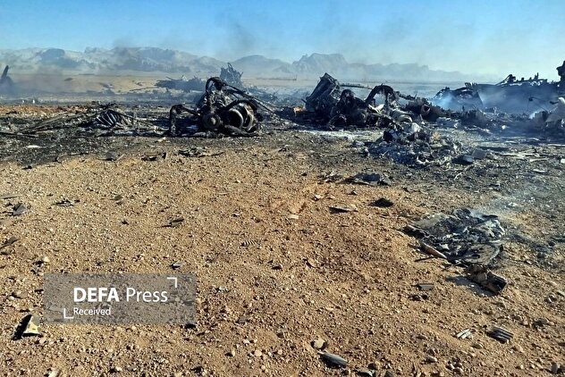 انهدام هواگردهای آمریکایی در جنوب اصفهان