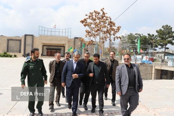بازدید سرزده استاندار خراسان رضوی از موزه دفاع مقدس و مقاومت خراسان رضوی+ تصاویر