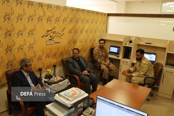حضور استاندار خراسان رضوی در دفتر خبرگزاری دفاع مقدس استان+ تصاویر حضور استاندار خراسان رضوی در دفتر خبرگزاری دفاع مقدس استان+ تصاویر