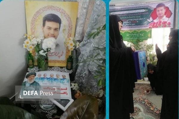 تجدید میثاق با خانواده معزز شهیدِ جنگ رمضان تجدید میثاق با خانواده معزز شهیدِ جنگ رمضان