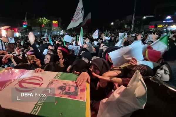 تشییع پیکر مطهر شهید «علیرضا امیر» در مشهد+ فیلم تشییع پیکر مطهر شهید «علیرضا امیر» در مشهد+ فیلم