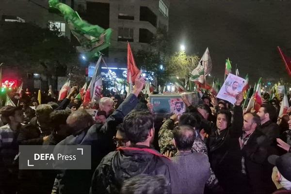 تشییع پیکر مطهر شهید «علیرضا امیر» در مشهد+ فیلم تشییع پیکر مطهر شهید «علیرضا امیر» در مشهد+ فیلم