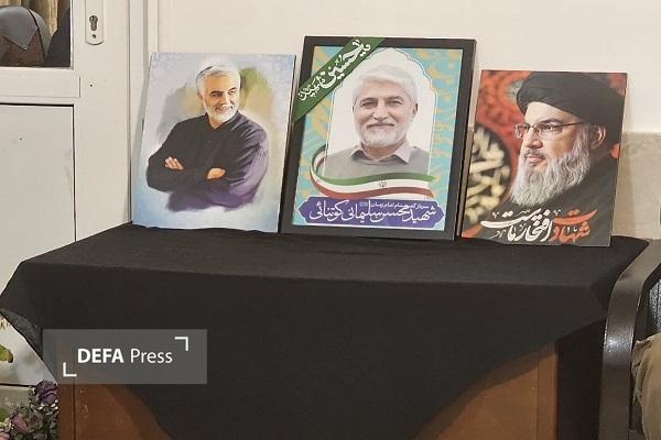 دیدار مدیرکل حفظ آثار و نشر ارزش‌های دفاع مقدس و مقاومت مازندران با پدر شهید «سلیمانی کوتنایی» + تصاویر