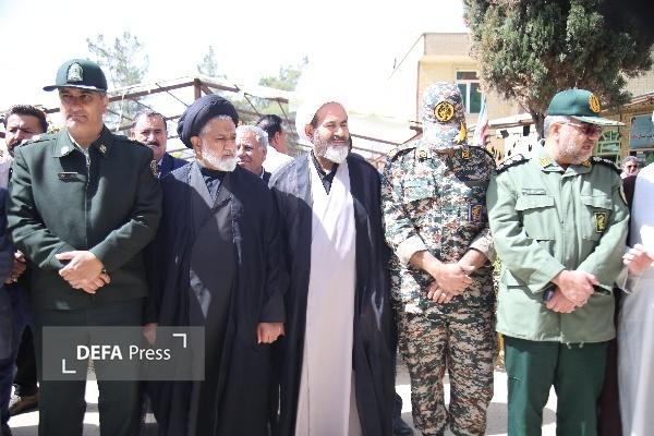 تشییع پیکر مطهر شهیدان «حامد شفیعی خواه» و «موسی عسکری نیا» در یاسوج + تصاویر