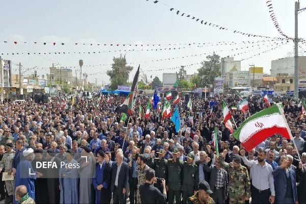 تشییع باشکوه شهدای کوه سیا در دهدشت+ تصاویر تشییع باشکوه شهدای کوه سیا در دهدشت+ تصاویر