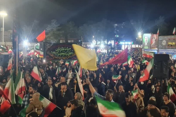 تصاویر/ بیعت مردمی هیئت چهارده معصوم(ع)