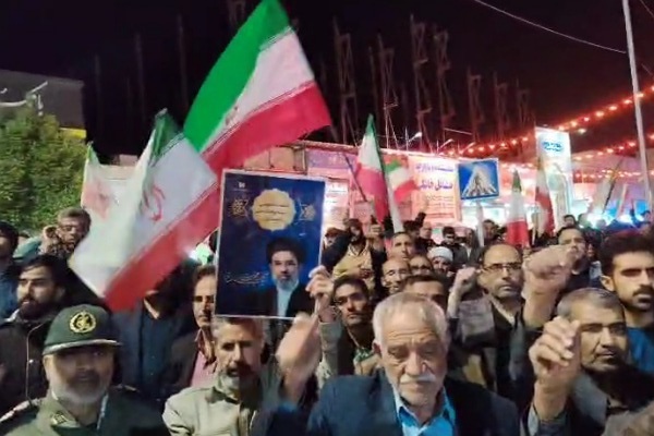 فیلم/ سی و هفتمین قرار شبانه مردم ولایتمدار  خراسان‌جنوبی