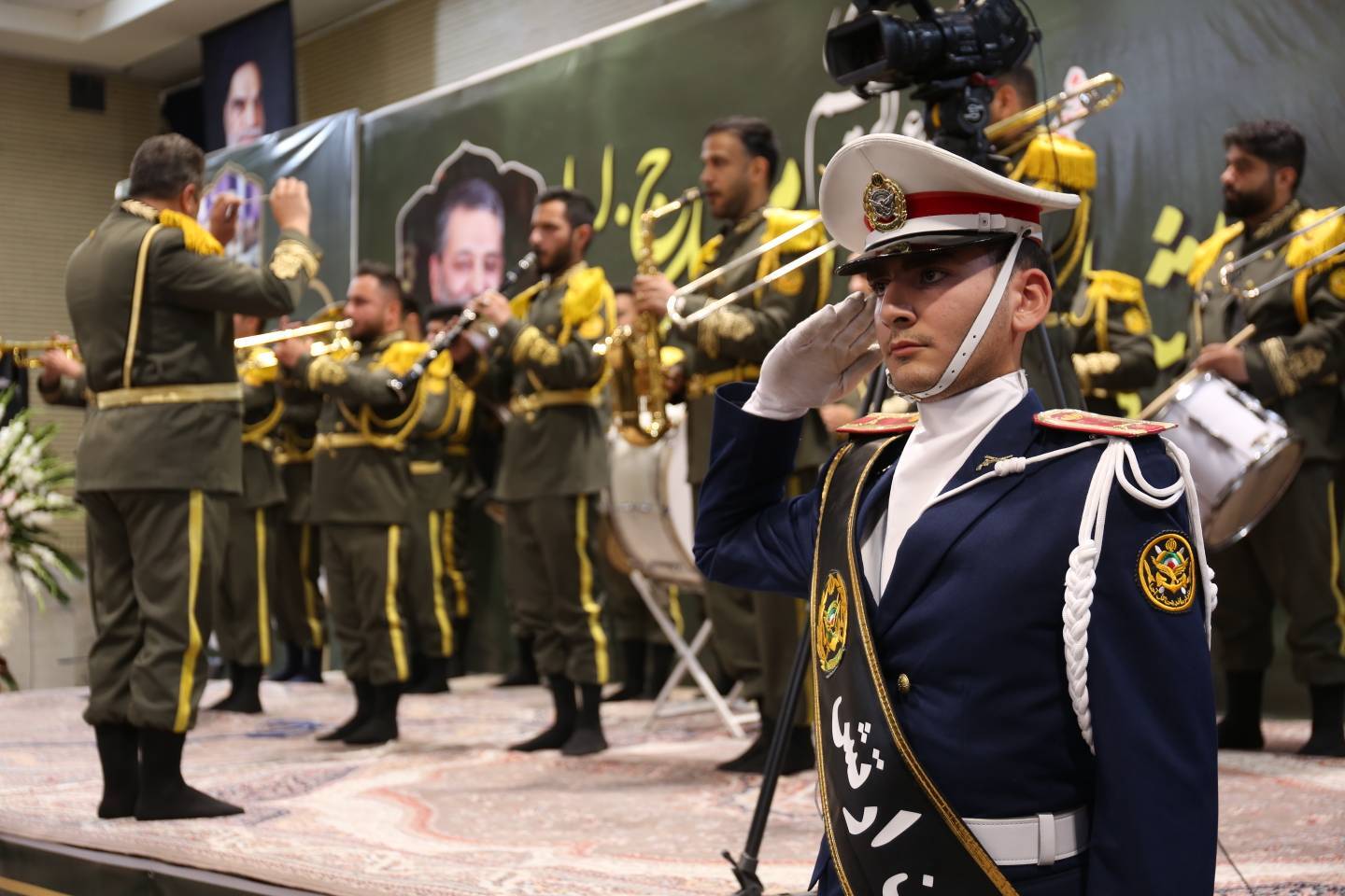 تصاویر/ مراسم بزرگداشت سومین روز خاکسپاری امیر سپهبد شهید «موسوی» در قم