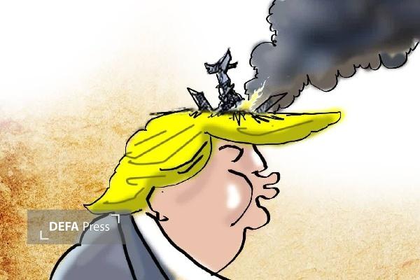 روایت کاریکاتوری هنرمندان کردستانی از روز سیاه جنگنده‌های آمریکایی