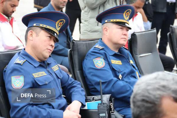 ورود کاروان کمک‌های بشردوستانه قرقیزستان به ایران از پایانه مرزی شهرستان سرخس