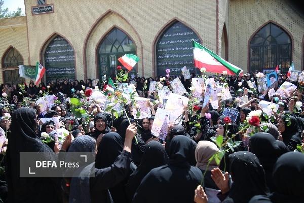 پیکر مطهر شهید «علی کیانی» در یاسوج آرام گرفت+ تصاویر