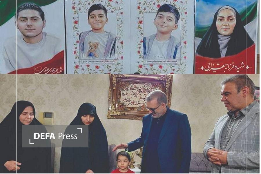 نهضت دیدار با خانواده شهدا برقرار است / رئیس و جمعی از معاونان بنیاد شهید به دیدار خانواده شهدای جنگ رمضان رفتند نهضت دیدار با خانواده شهدا برقرار است / رئیس و جمعی از معاونان بنیاد شهید به دیدار خانواده شهدای جنگ رمضان رفتند