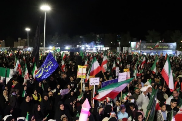 فیلم/ پاسخ بیرجندی ها به اراجیف اخیر ترامپ