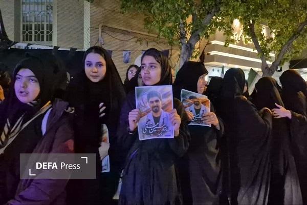 تشییع پیکر مطهر پرستار شهید «حسین عشقی» در مشهد+ تصاویر