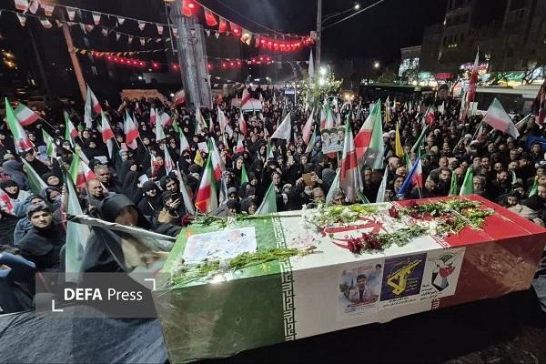 تشییع پیکر مطهر پرستار شهید «حسین عشقی» در مشهد+ تصاویر