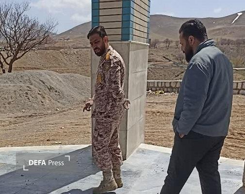 بازدید مدیرکل حفظ آثار استان از یادمان شهدای گمنام سودجان بازدید مدیرکل حفظ آثار استان از یادمان شهدای گمنام سودجان