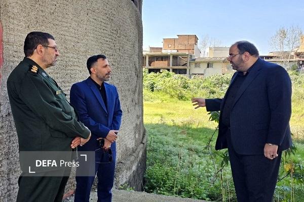 بازدید شهردار ساری از مجموعه‌های تحت پوشش اداره کل حفظ آثار و نشر ارزش‌های دفاع مقدس و مقاومت مازندران+ تصاویر