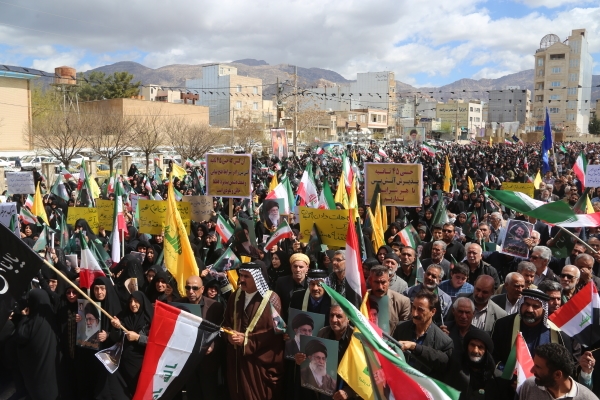 تصاویر/ برگزاری مراسم اربعین رهبر شهید در ایلام