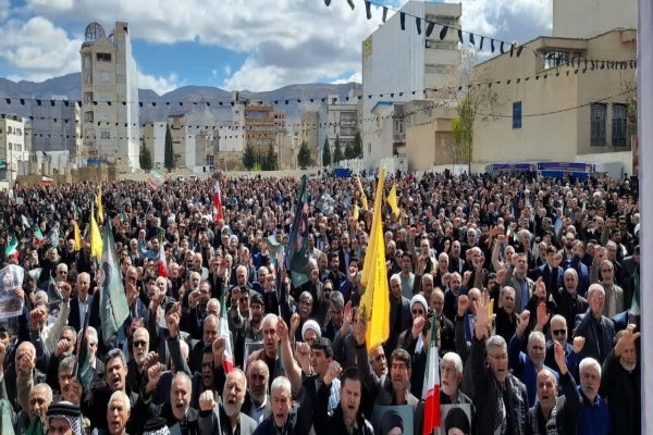 فیلم/ شور و حماسه مردم ولایت‌مدار ایلام در اربعین امام شهید