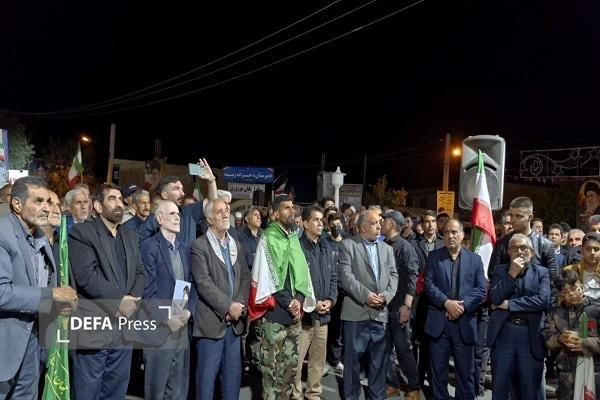 حضور حماسی مردم پلدختر در خیابان‌ها+ عکس