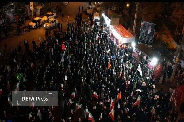 حضور حماسی مردم پلدختر در خیابان‌ها+ عکس