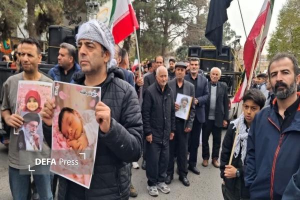 تشییع باشکوه پیکر هشت شهید نبرد رمضان در قزوین برگزار شد