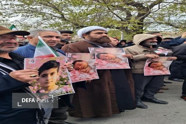 تشییع باشکوه پیکر هشت شهید نبرد رمضان در قزوین برگزار شد