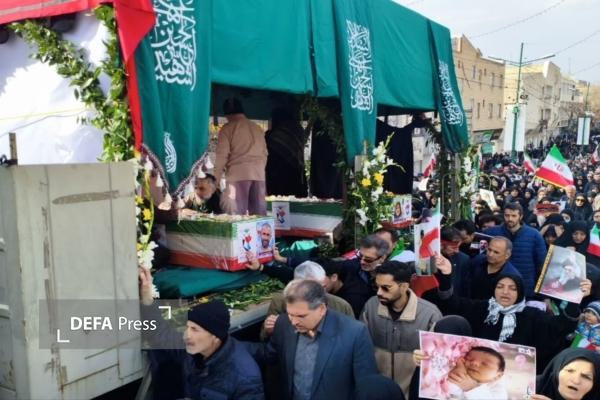 خون هشت شهید، برگ زرین دیگری بر افتخارات استان قزوین افزود خون هشت شهید، برگ زرین دیگری بر افتخارات استان قزوین افزود