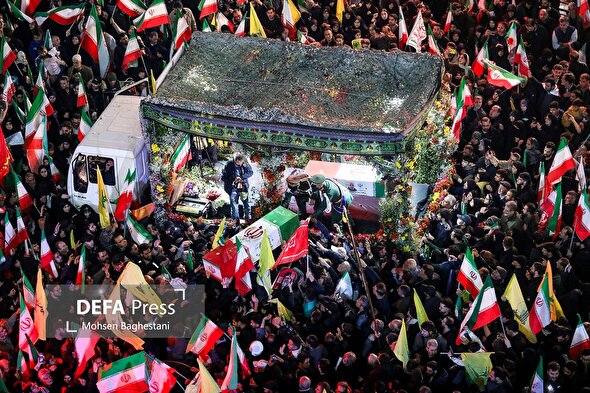 وداع و تشییع سردار شهید مجید خادمی