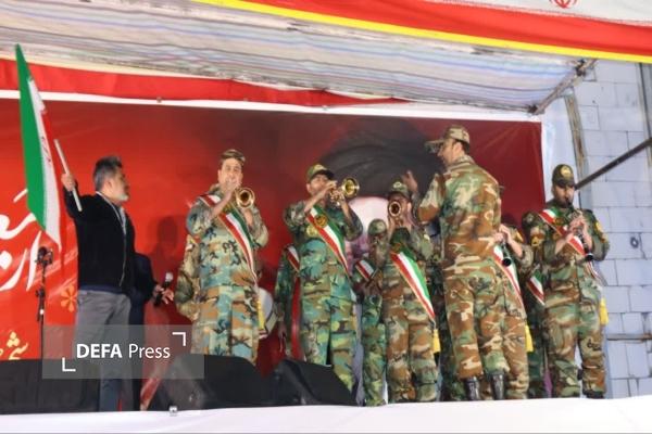 مراسم تشییع و وداع باشکوه شهید هدایت دانشور در قزوین برگزار شد