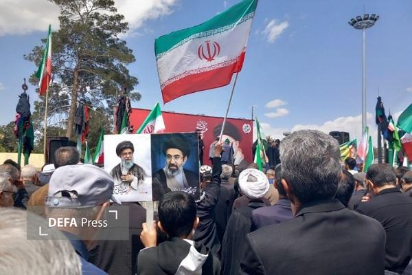 چهل روز حسرت؛ یادی از «پدر امت» در آستانه چهلمین روز وداع در خراسان‌جنوبی+ تصاویر و فیلم