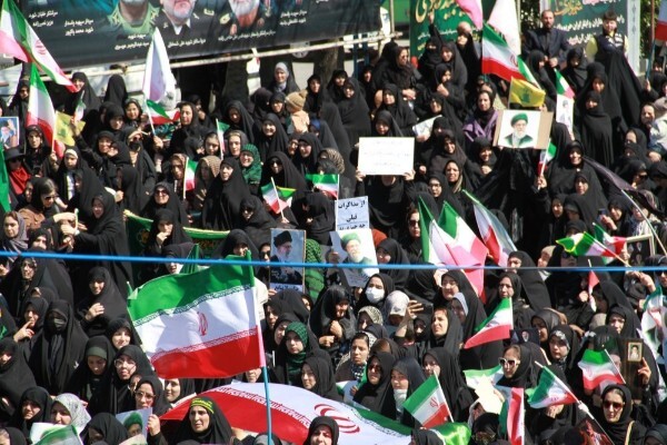 تصاویر/ اجتماع زینبی بانوان اردبیل در اربعین رهبر شهید