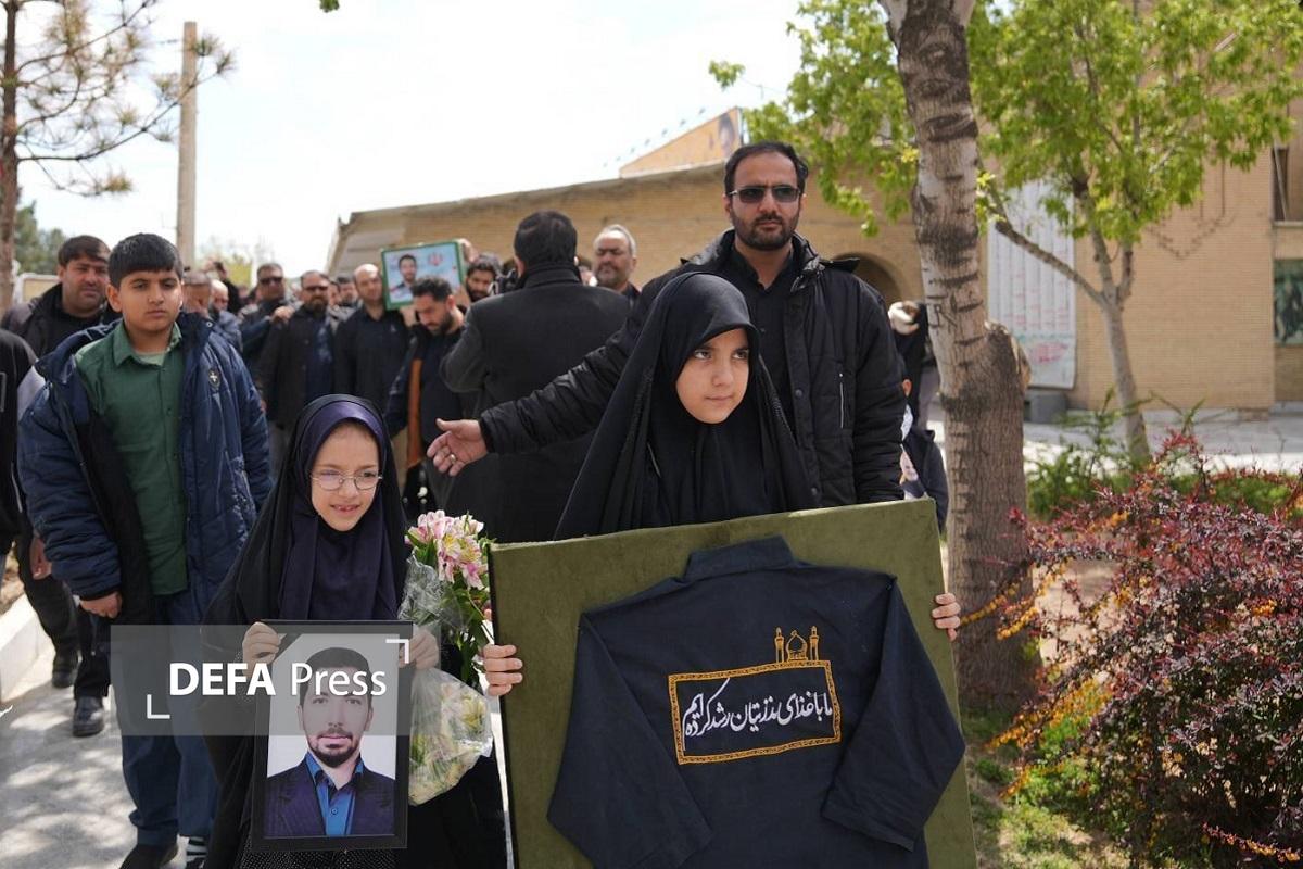 سی‌وسومین روز  خاکسپاری شهدای مظلوم جنگ رمضان در بهشت زهرا(س)