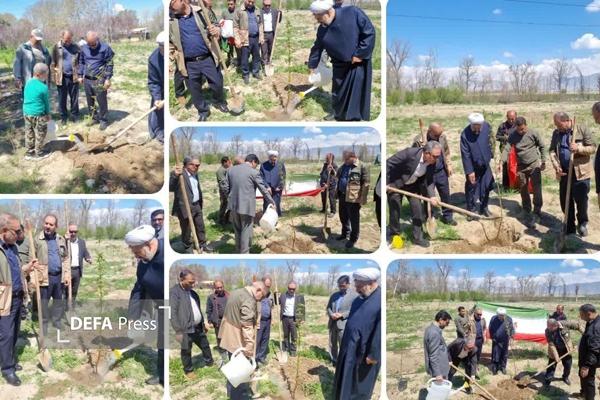 کاشت نهال به یاد رهبر شهید در نهالستان بزرگ کرج کاشت نهال به یاد رهبر شهید در نهالستان بزرگ کرج