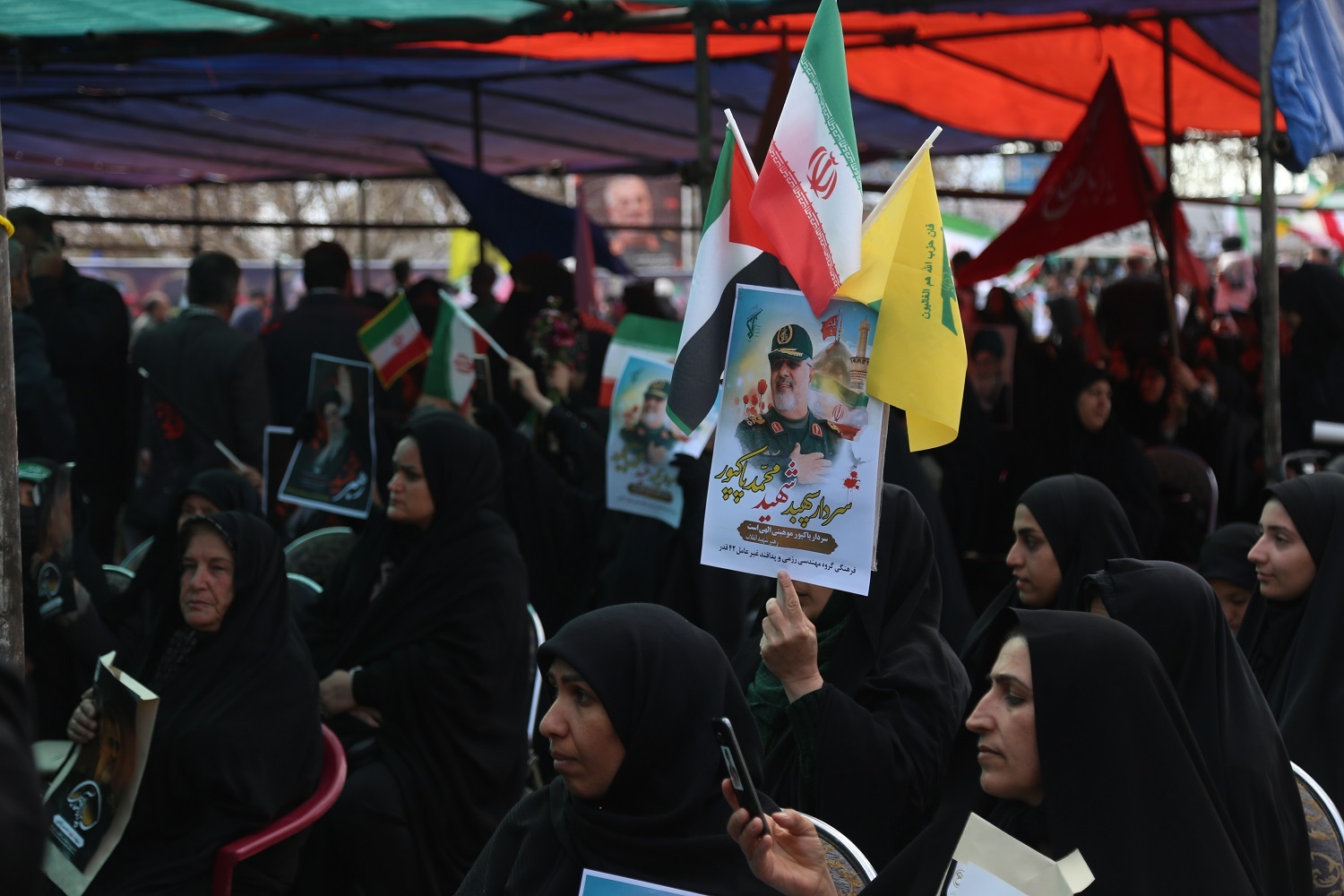 تصاویر/ گرامیداشت چهلمین روز شهادت فرمانده کل سپاه پاسداران انقلاب اسلامی در روستای دهسد