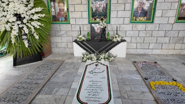 تصاویر/ گرامیداشت چهلم شهید پاکپور در دهسد؛ تجدید میثاق مردم با آرمان‌های شهدا