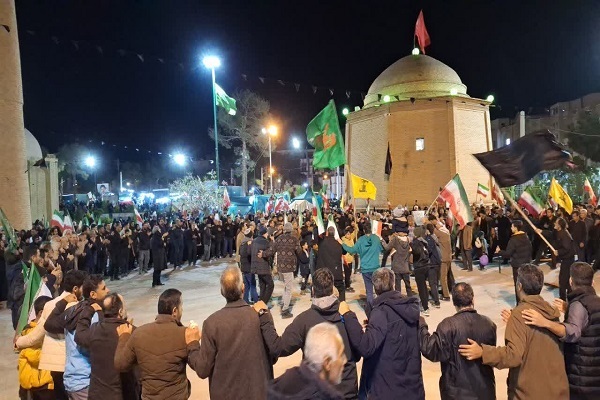 فیلم/اجتماع پرشور مردم دامغان در اربعین امام شهید